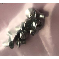 RME - rackear screws for older blue interfaces  (10 pcs)